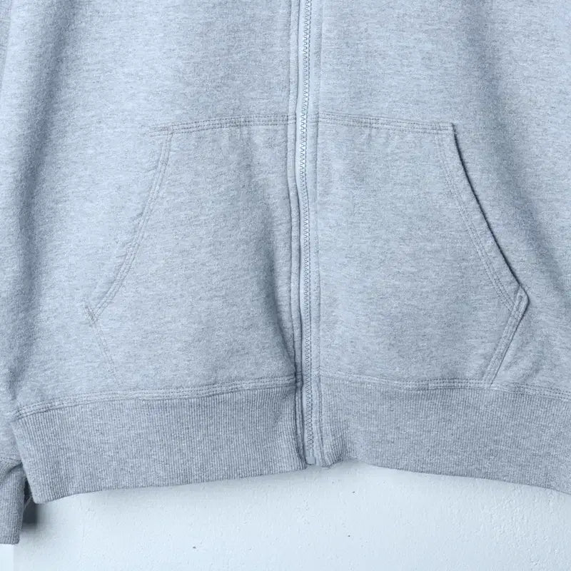 [SOLD OUT] (XL) 챔피온 후드집업 그레이 올드스쿨 작은오염-1795B