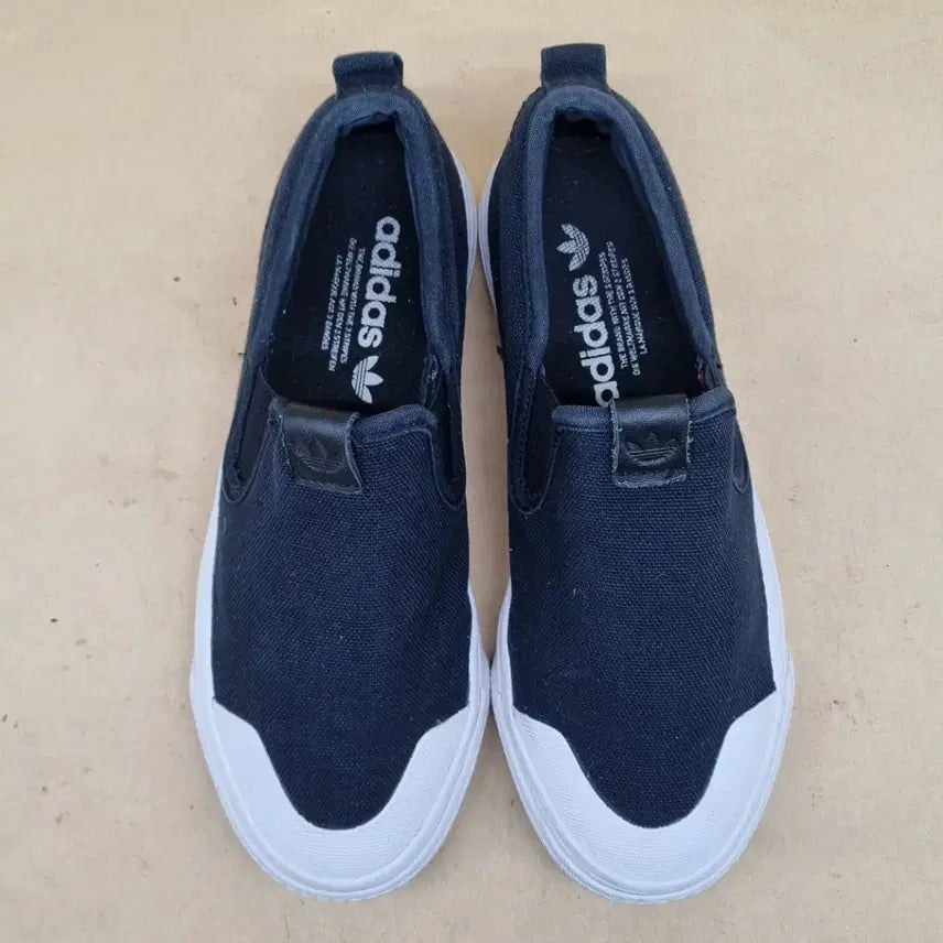 [BUNJANG] Adidas Nizza Slip-on 225 Sneakers / 아디다스 니짜 슬립온 225