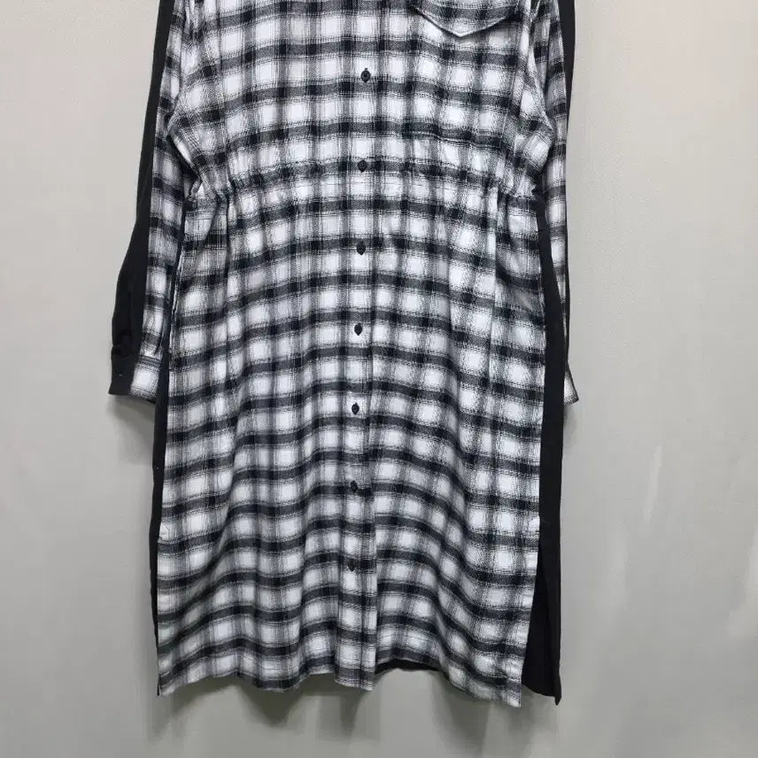 [BUNJANG] Calvin Klein Waist String Shirt Dress / 캐빈클라인 셔츠형 허리스트링 원피스