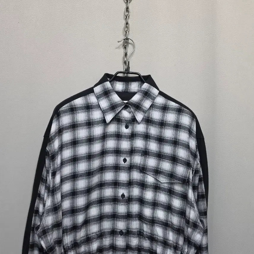 [BUNJANG] Calvin Klein Waist String Shirt Dress / 캐빈클라인 셔츠형 허리스트링 원피스
