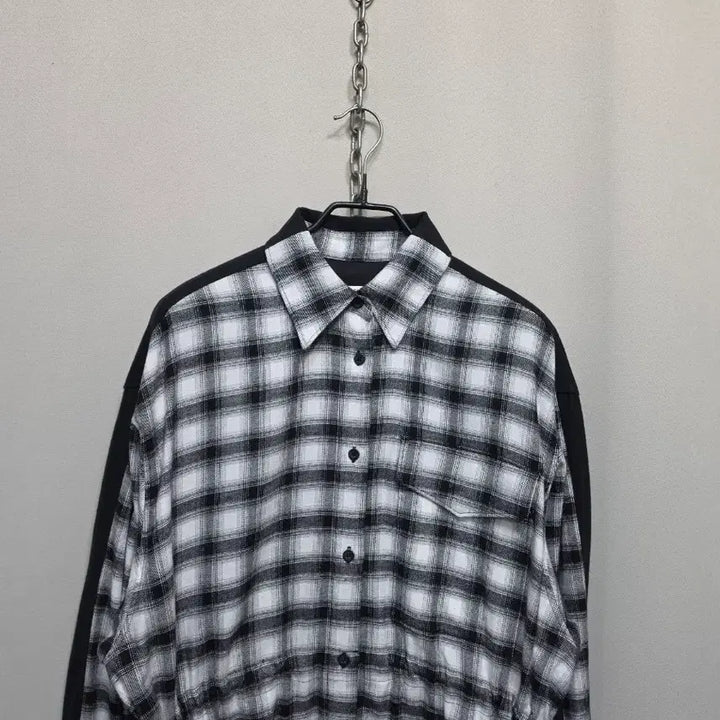 [BUNJANG] Calvin Klein Waist String Shirt Dress / 캐빈클라인 셔츠형 허리스트링 원피스