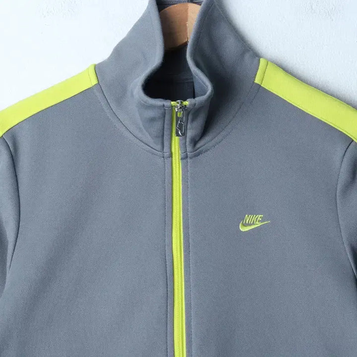 [BUNJANG] W(M) Nike Track Top Gray Old School Jacket / W(M) 나이키 집업져지 트랙탑 사이드라인 그레이 올드스쿨-17966
