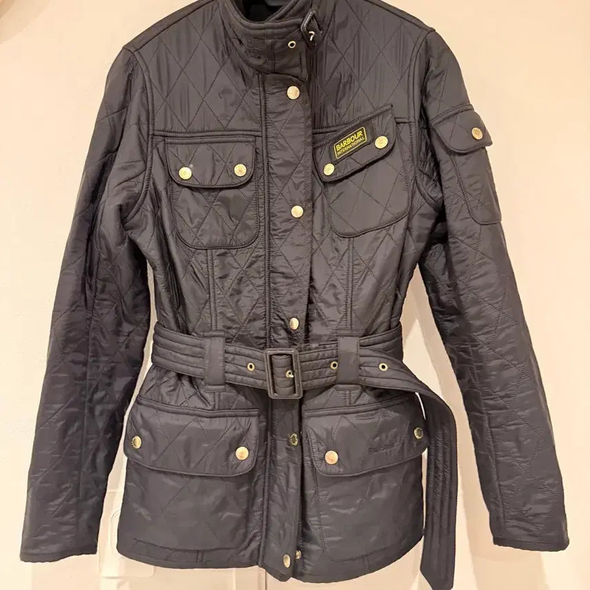 [BUNJANG] Barbour International Quilted Jacket Navy UK10 Women&