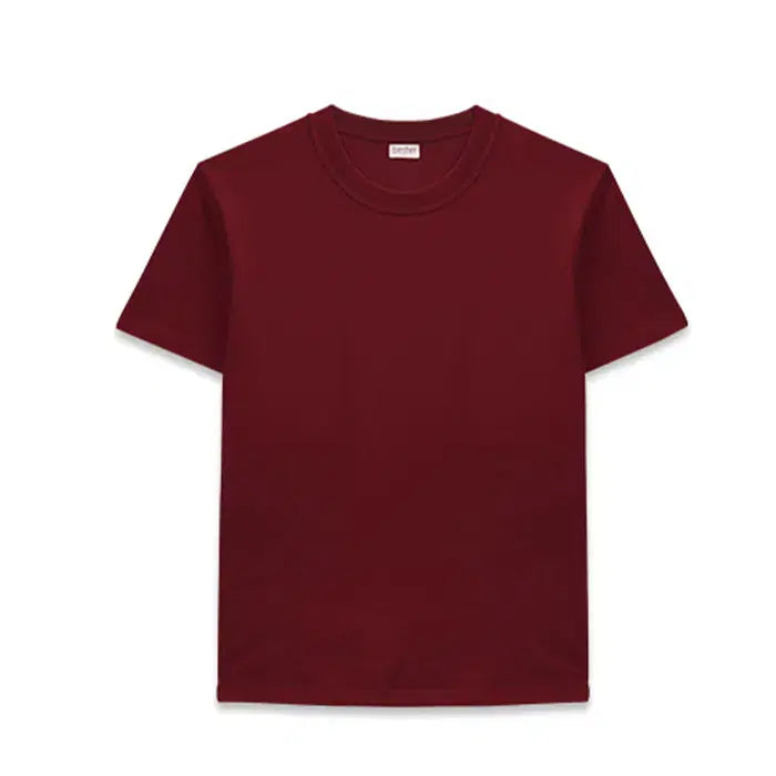[BUNJANG] Unbranded 20-Count Cotton Wine Red T-Shirt / [창고정리새제품] 면20수 169와인 105(2XL) 반팔티 새제품