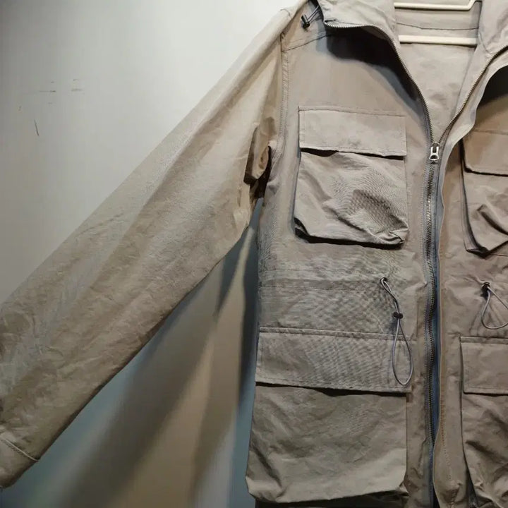 [BUNJANG] Unbranded Hooded Pocket Field Jacket / 후드 포켓 야상 점퍼105~110사이즈봄가을  63245