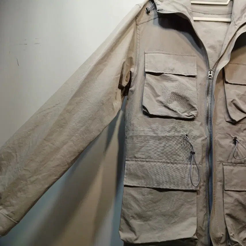[BUNJANG] Unbranded Hooded Pocket Field Jacket / 후드 포켓 야상 점퍼105~110사이즈봄가을  63245