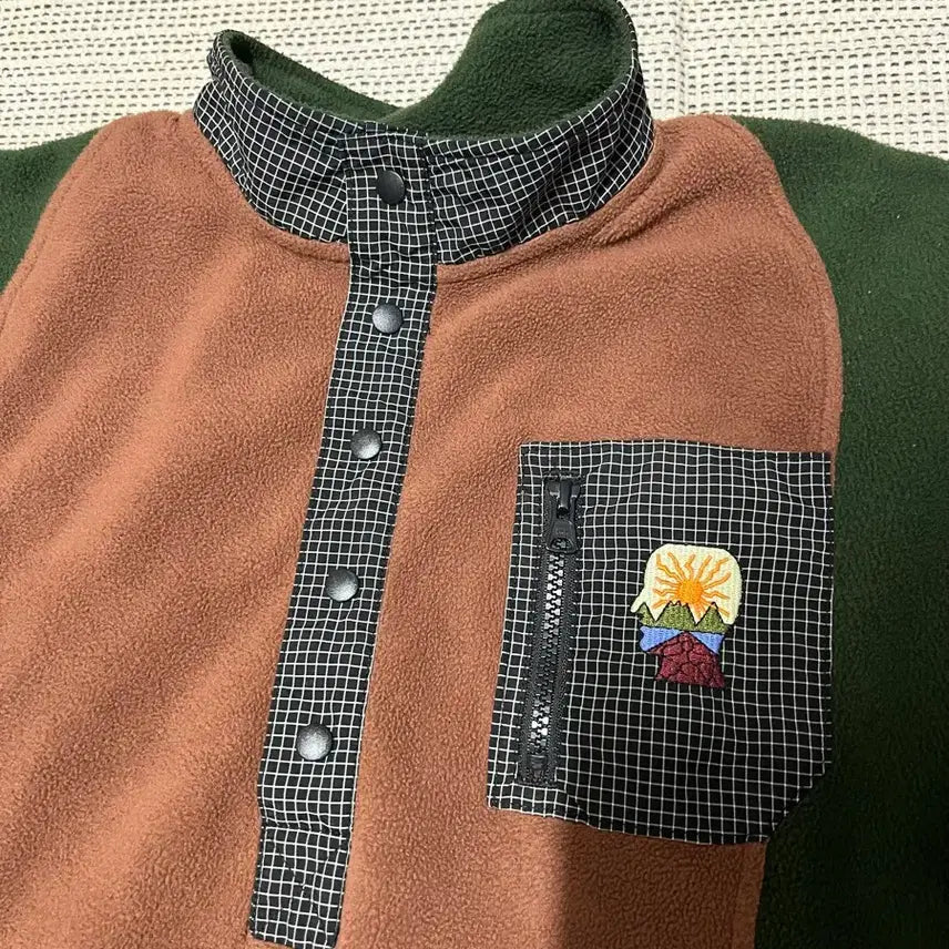 [BUNJANG] Brain Dead Full-Over Fleece Jacket / 브레인데드 풀오버 후리스 자켓