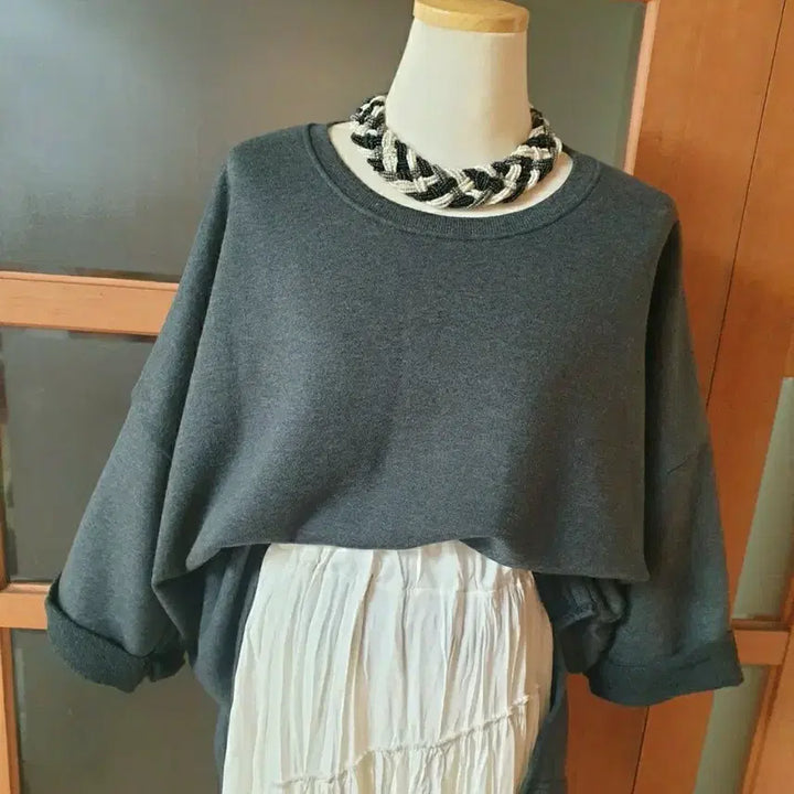 [BUNJANG] Oversized Asymmetrical T-Shirt / (새제품)언발 박시티셔츠