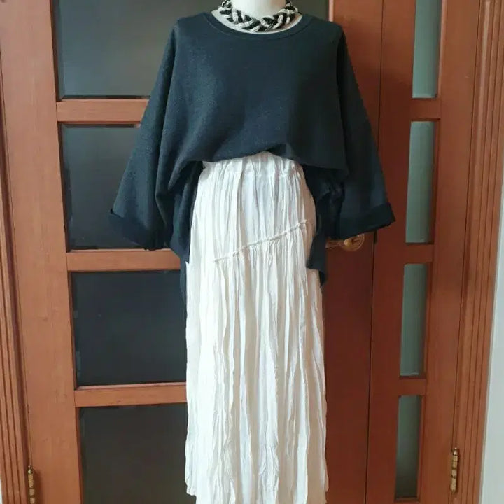 [BUNJANG] Oversized Asymmetrical T-Shirt / (새제품)언발 박시티셔츠