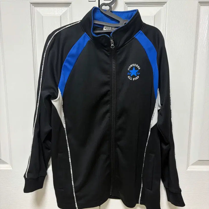 [BUNJANG] Converse All Star Track Jacket / 컨버스 올스타 블랙 트랙 자켓 집업