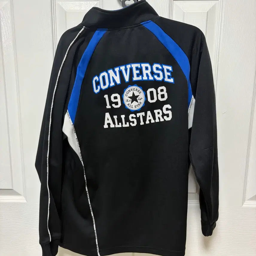 [BUNJANG] Converse All Star Track Jacket / 컨버스 올스타 블랙 트랙 자켓 집업