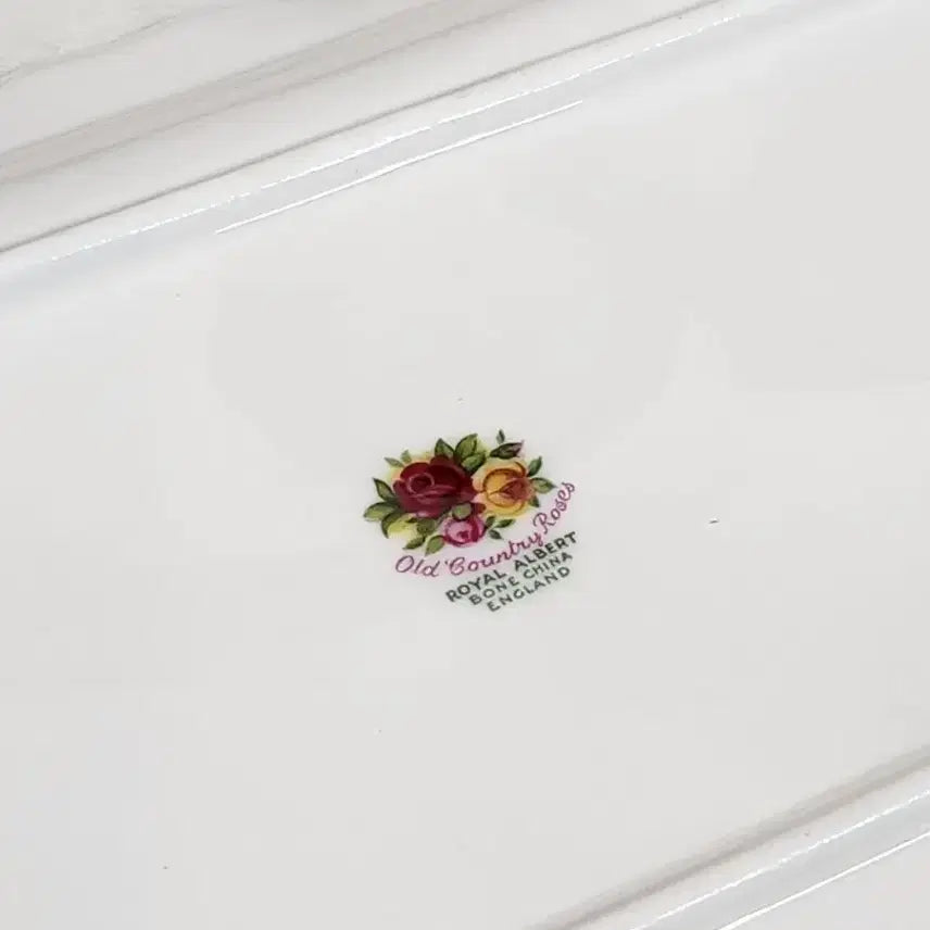 [BUNJANG] Royal Albert Old Country Rose Sandwich Tray / 빈티지 영국 로얄알버트  샌드위치트레이