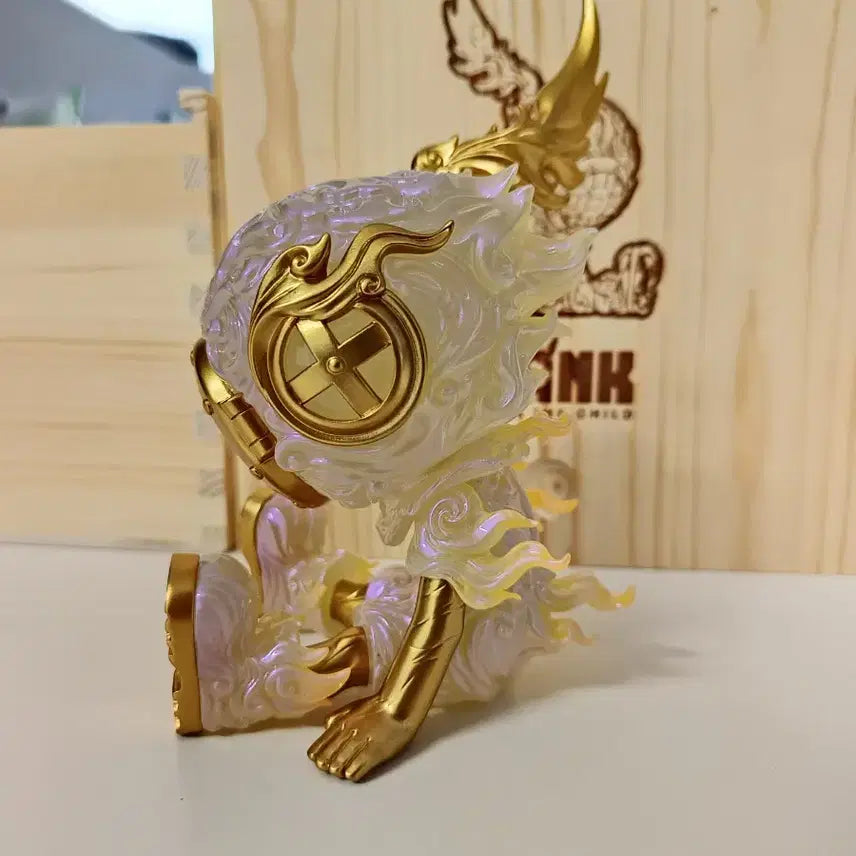 [BUNJANG] Sanktoy Good Night Fire Gold Blue Figure / 생크토이 굿나잇 파이어-골드블루
