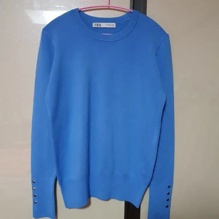[BUNJANG] ZARA Blue Knit Sweater / 자라 블루 니트 스웨터 새상품