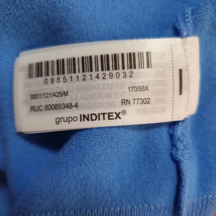[BUNJANG] ZARA Blue Knit Sweater / 자라 블루 니트 스웨터 새상품