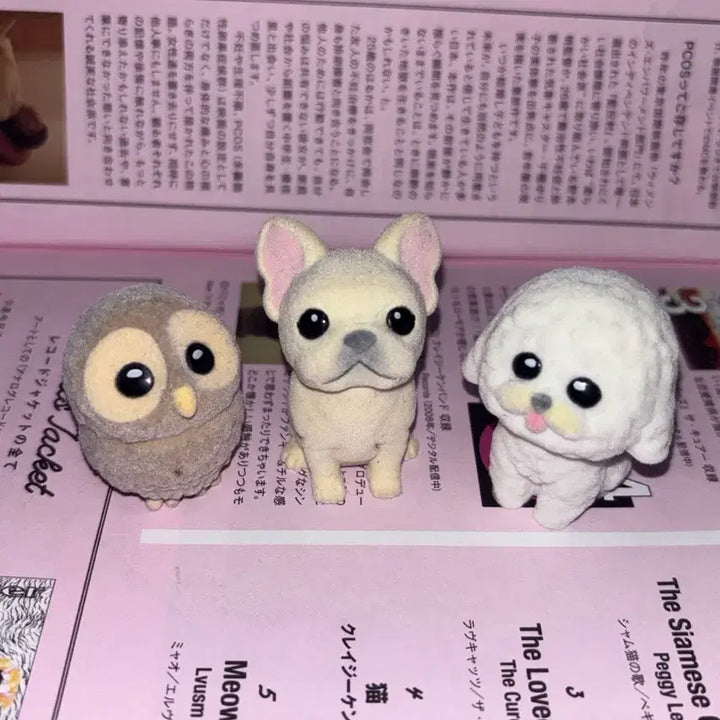 [BUNJANG] Bandai Mofloccy Zoo Gacha Figure Bundle Set / 반다이 모플로키 동물원 주 가챠 피규어 강아지 올빼미 불독 비숑 푸들