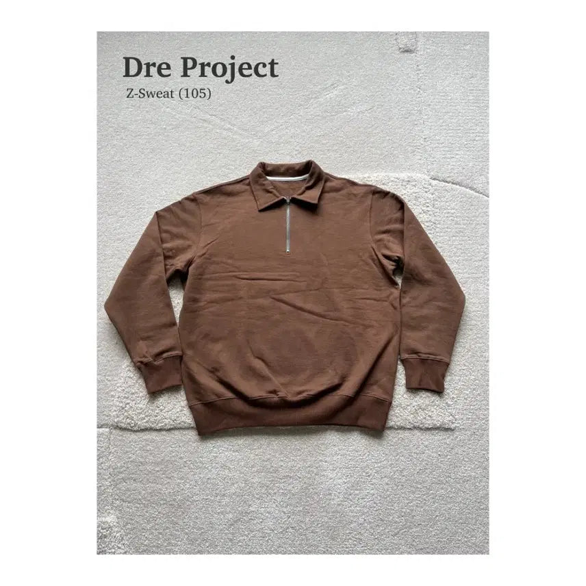 [BUNJANG] Dre Project Z-Sweat Sweatshirt (105) / 드레프로젝트 v.1 Z-Sweat (105)
