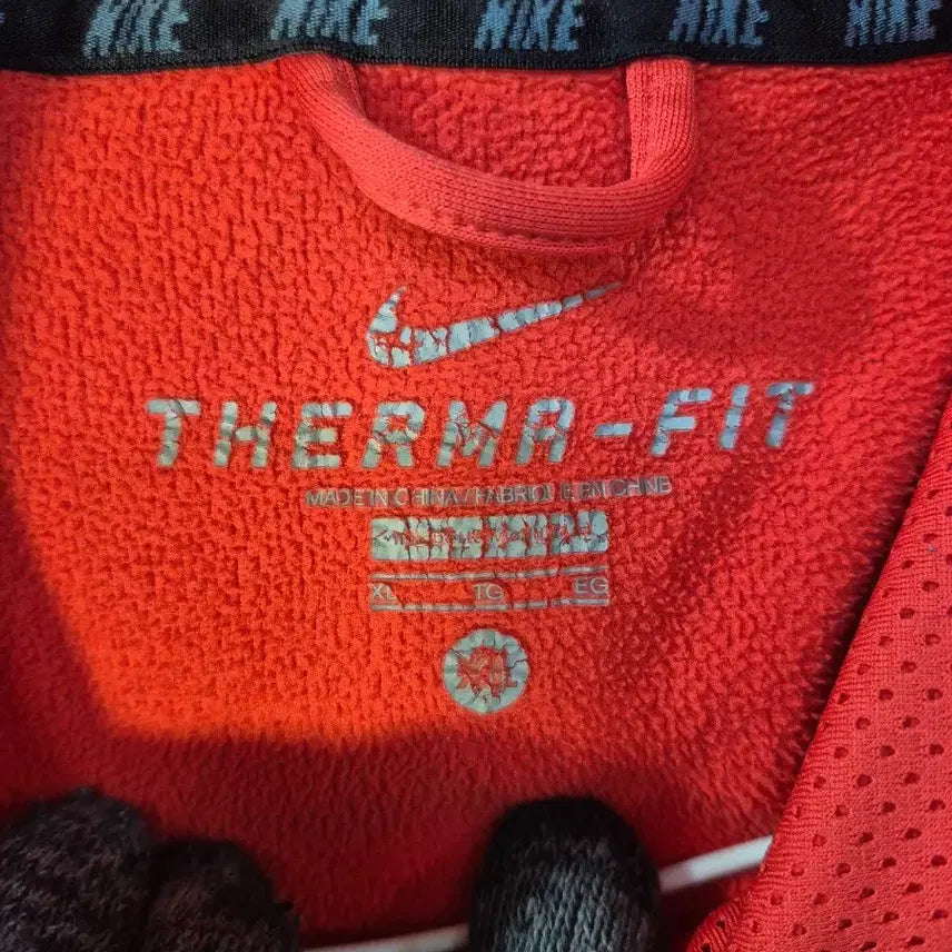 [BUNJANG] Nike Fleece Lined Red Hoodie (XL) / XL 나이키 기모 빨간색 후드티