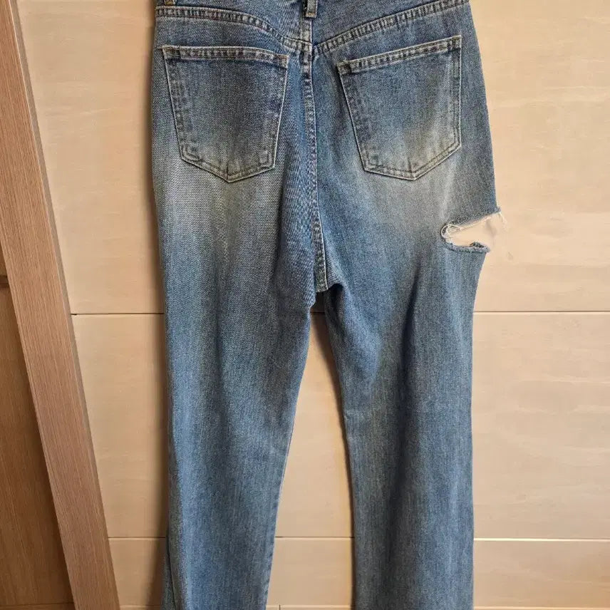 [BUNJANG] FAVOR Denim Damage Jeans M / FAVOR 데님 데미지 청바지 M  새상품