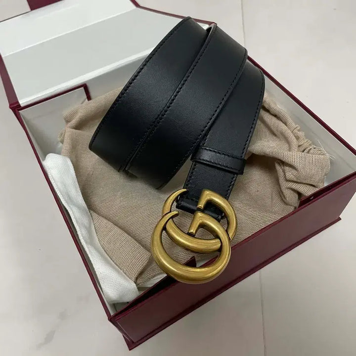 [BUNJANG] Gucci GG Marmont Belt Full Box (115cm) / [공홈정품/새상품급] 구찌 GG 마몽 벨트 풀박스 (115cm)