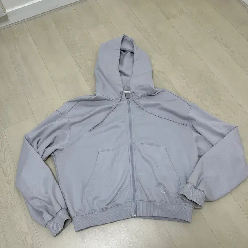 [BUNJANG] Barrel Cropped Hoodie Zip-up / barrel 배럴핏 여성 크롭 후드집업
