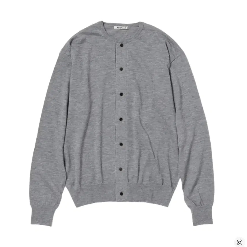 [BUNJANG] Auralee Hard Twist Cashmere Knit Cardigan / [새상품] Auralee 캐시미어 가디건