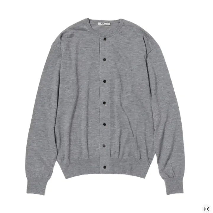[BUNJANG] Auralee Hard Twist Cashmere Knit Cardigan / [새상품] Auralee 캐시미어 가디건