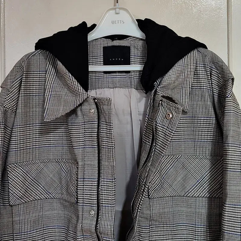 [SOLD OUT] 남성 후드점퍼100 봄 야상 점퍼 새상품