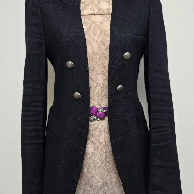 [BUNJANG] Obzee Lace Long Sleeve Blouse / 오브제 레이스 긴팔 블라우스