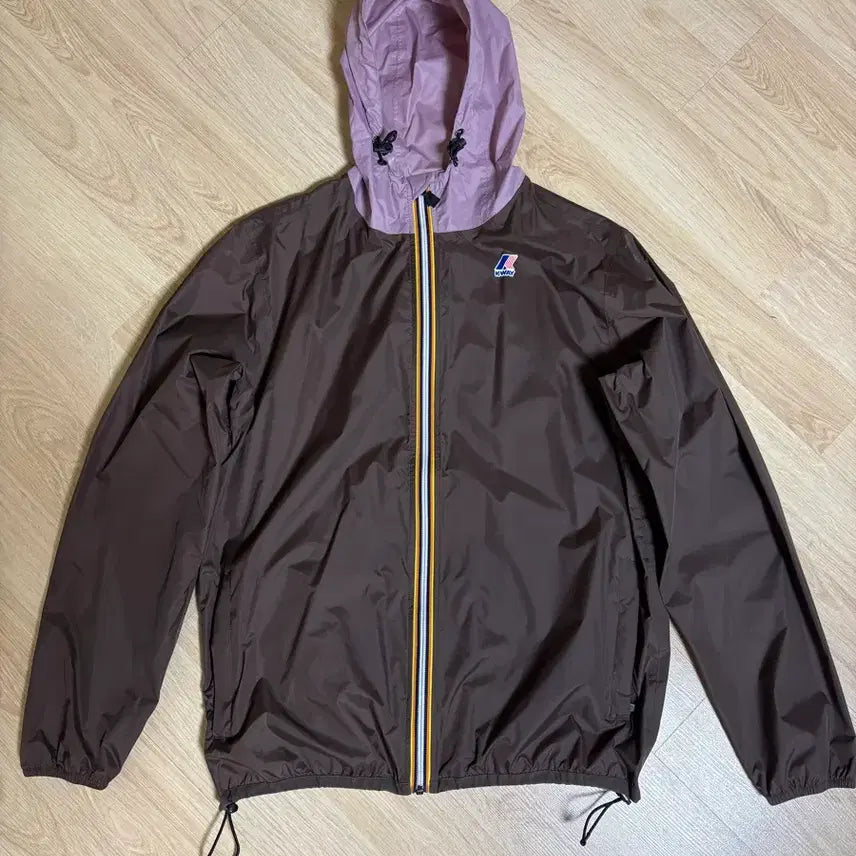 [BUNJANG] K-WAY 3.0 Windbreaker Waterproof Jacket / K-WAY 까웨 3.0 윈드브레이커 바람막이 방수 자켓 L사이즈