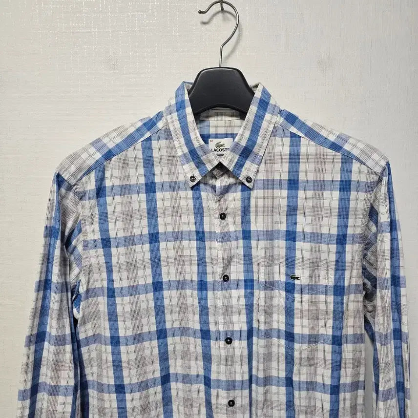 [BUNJANG] Lacoste Checkered Shirt Men&