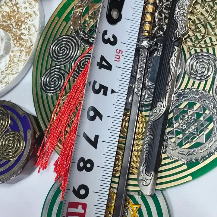 [BUNJANG] 11.5cm Sword Set with Ring for Collection / 11.5cm 검 검짝 세트 고리 수집/장식