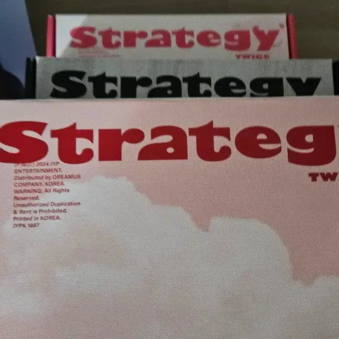 [BUNJANG] TWICE Strategy Album Bundle Set / 트와이스 Strategy 앨범 + 포토카드 굿즈