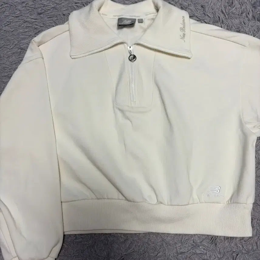 [BUNJANG] New Balance Half Zip-Up T-Shirt (S) / 뉴발란스 하프집업 티셔츠 S