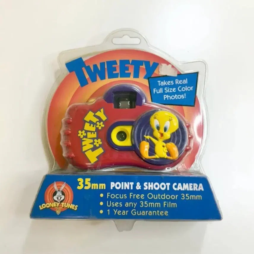 [BUNJANG] Looney Tunes Tweety 35mm Film Camera / 루니툰 트위티 35mm 필름 카메라