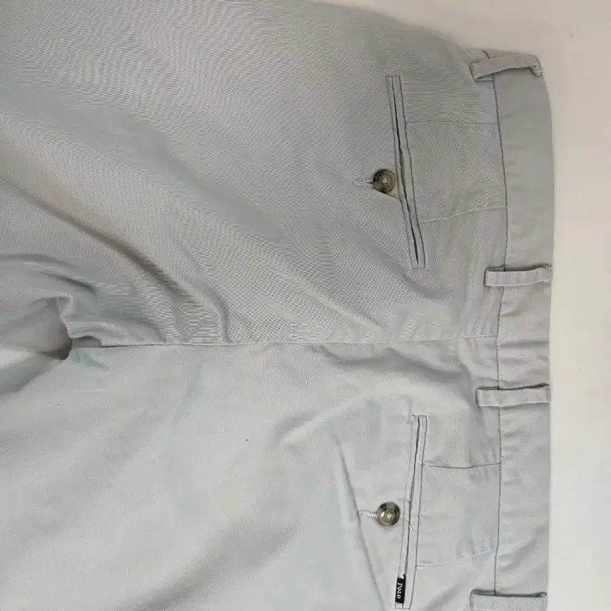 [BUNJANG] Polo Ralph Lauren Beige Cotton Pants / (매장판)폴로 랄프로렌 베이지색 면바지(31*32, qr정품인증)