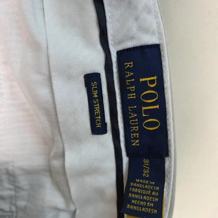 [BUNJANG] Polo Ralph Lauren Beige Cotton Pants / (매장판)폴로 랄프로렌 베이지색 면바지(31*32, qr정품인증)