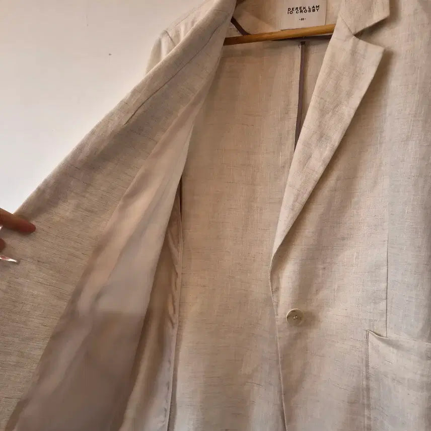 [BUNJANG] Derek Lam Linen Single Jacket / 데렉램 여성 린넨싱글자켓 55사이즈
