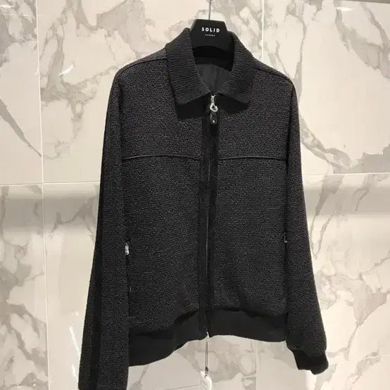 [BUNJANG] 26ss Solid Tweed Blouson Jacket / 26ss 솔리드 트위드 블루종 정가 86 최신상
