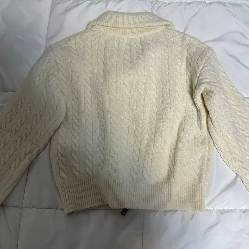 [BUNJANG] Catherin Knit Zip-up / 캐서닌 니트 집업