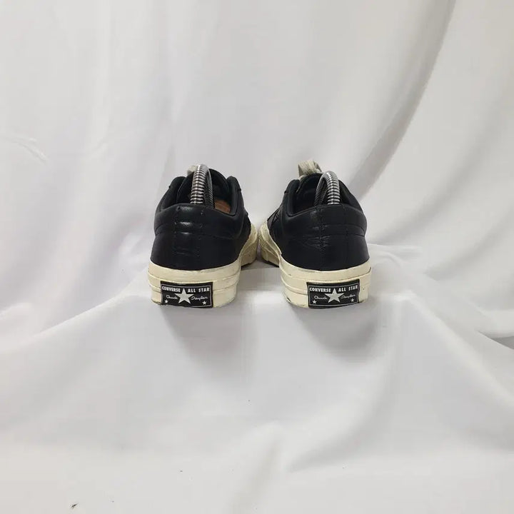 [BUNJANG] Vintage Haseo Converse One Star Leather Low Black Sneakers / 빈티지하서 220 컨버스 원스타 레더 로우 블랙 스니커즈