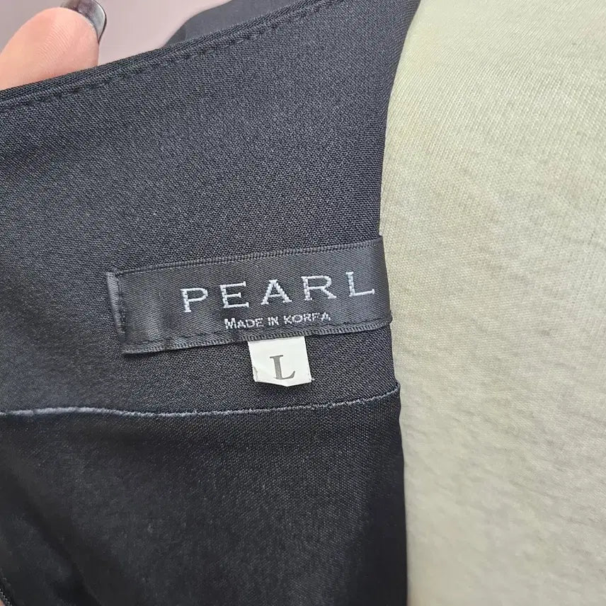 [BUNJANG] PEARL Gold Point Black Dress / PEARL 금장포인트 원피스