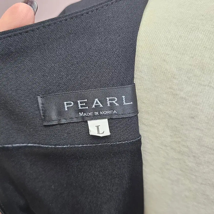 [BUNJANG] PEARL Gold Point Black Dress / PEARL 금장포인트 원피스