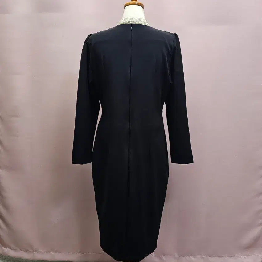 [BUNJANG] PEARL Gold Point Black Dress / PEARL 금장포인트 원피스