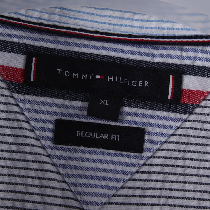 [BUNJANG] Tommy Hilfiger Regular Fit Striped Shirt (XL) / 타미힐피거 레귤러 핏 스트라이프 셔츠 (XL)