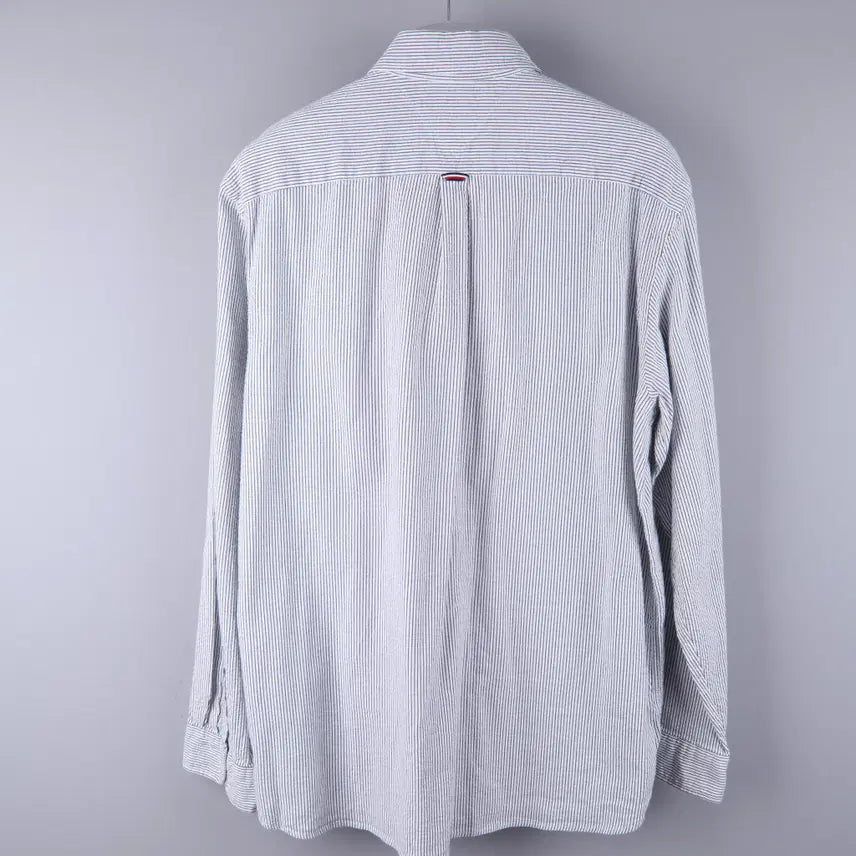 [BUNJANG] Tommy Hilfiger Regular Fit Striped Shirt (XL) / 타미힐피거 레귤러 핏 스트라이프 셔츠 (XL)