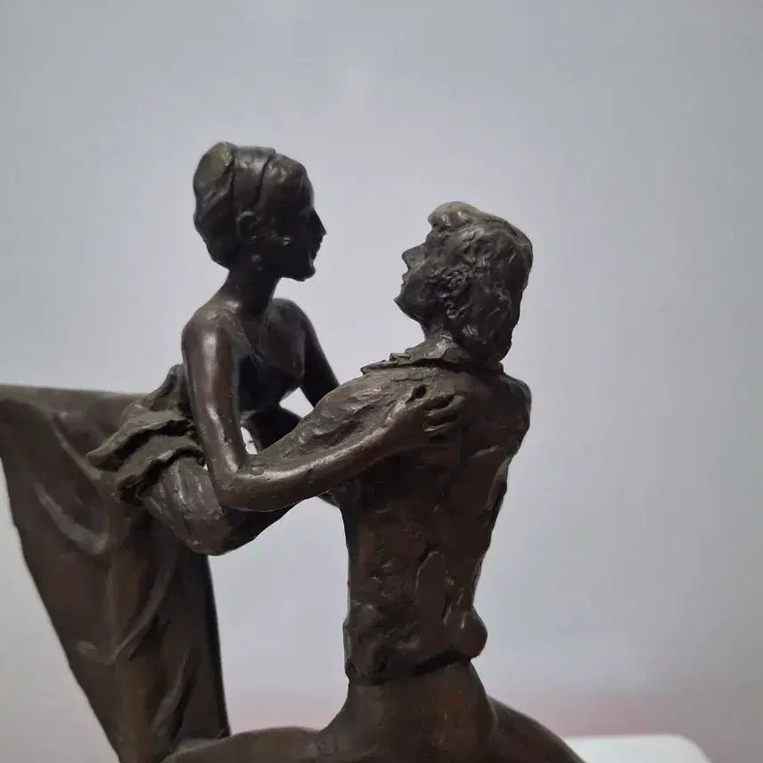 [BUNJANG] Kim, Bun Sculpture: Ballet Couple Statue / 발레 커플 동상 조각상 김번작품