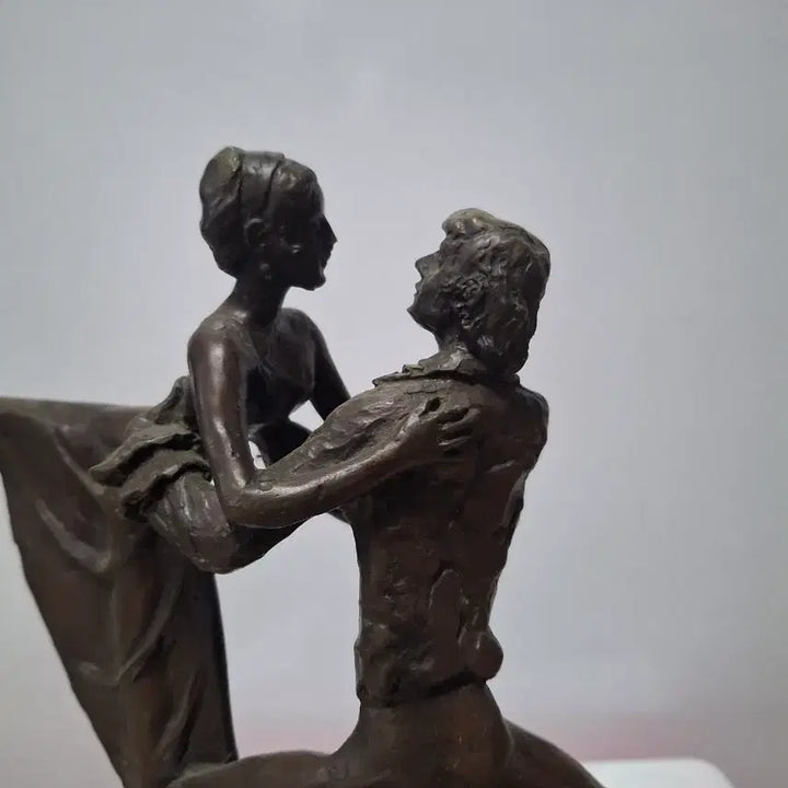 [BUNJANG] Kim, Bun Sculpture: Ballet Couple Statue / 발레 커플 동상 조각상 김번작품