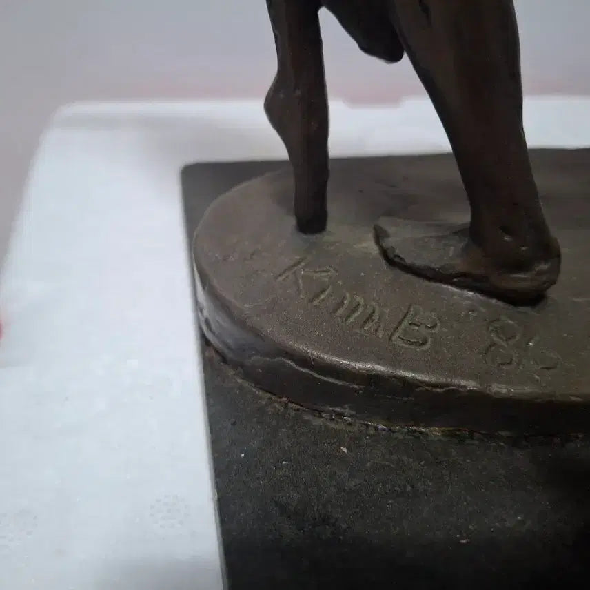 [BUNJANG] Kim, Bun Sculpture: Ballet Couple Statue / 발레 커플 동상 조각상 김번작품