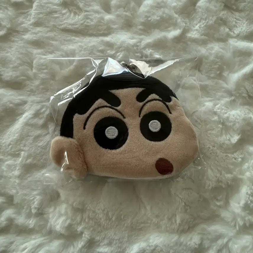 [BUNJANG] Crayon Shin-chan Crayon Shin-chan Face Coin Pouch / 짱구는 못말려 짱구 페이스 가마구치 동전지갑 똑딱이 파우치